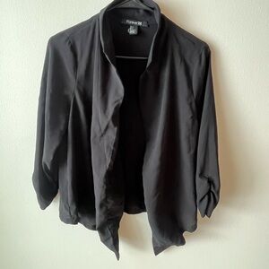 Lightweight Drape Blazer